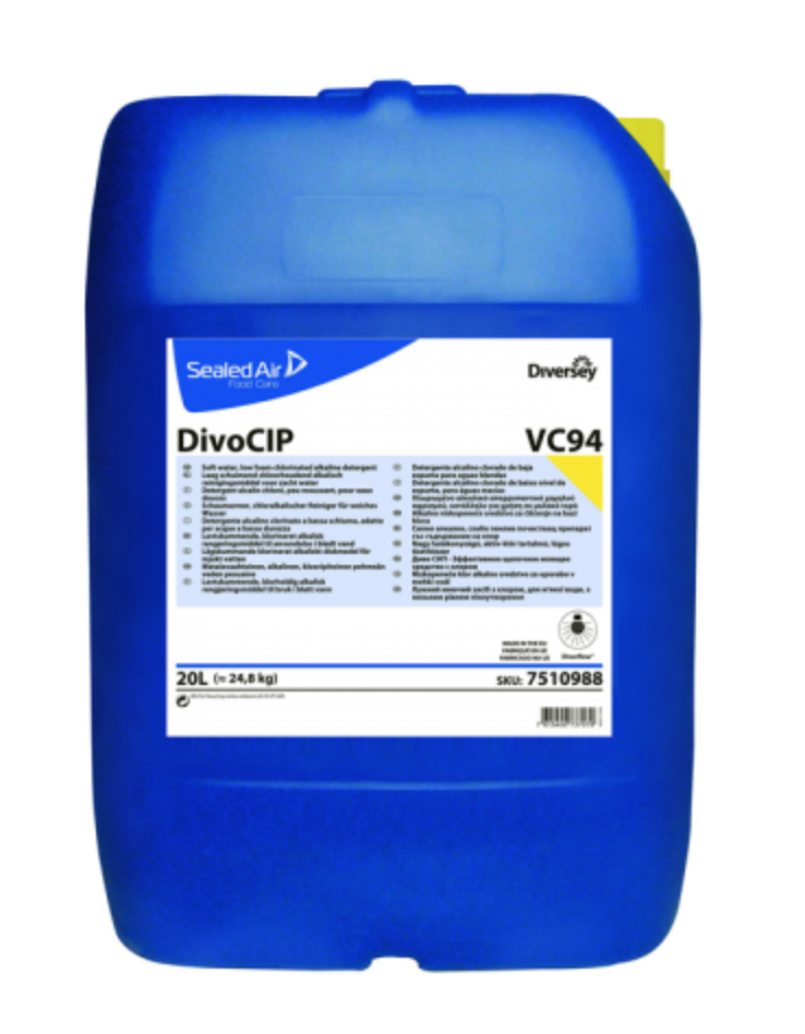 Detergent alcalin clorinat DIVOCIP  Diversey  24.8 kg